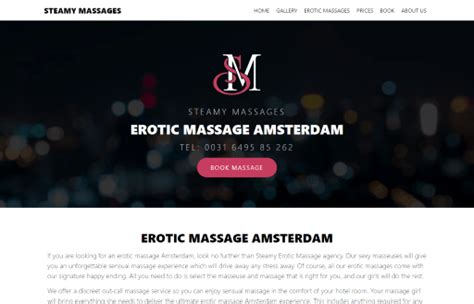 amsterdam massage erotic|Erotic Massages 